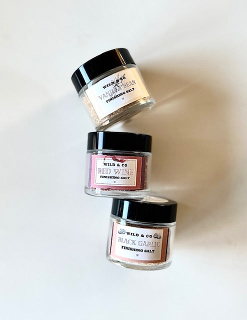 Gourmet Small Batch Infused Finishing Salts